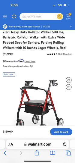  Walker Extra Wide Up To 500 Lbs Heavy Duty