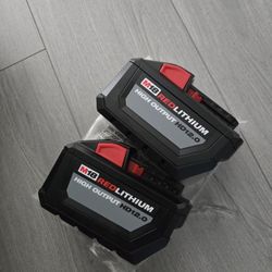 MILWAUKEE M18 BATTERIES 12.0