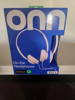 ONN ON EAR HEADPHONES LIGHT PINK