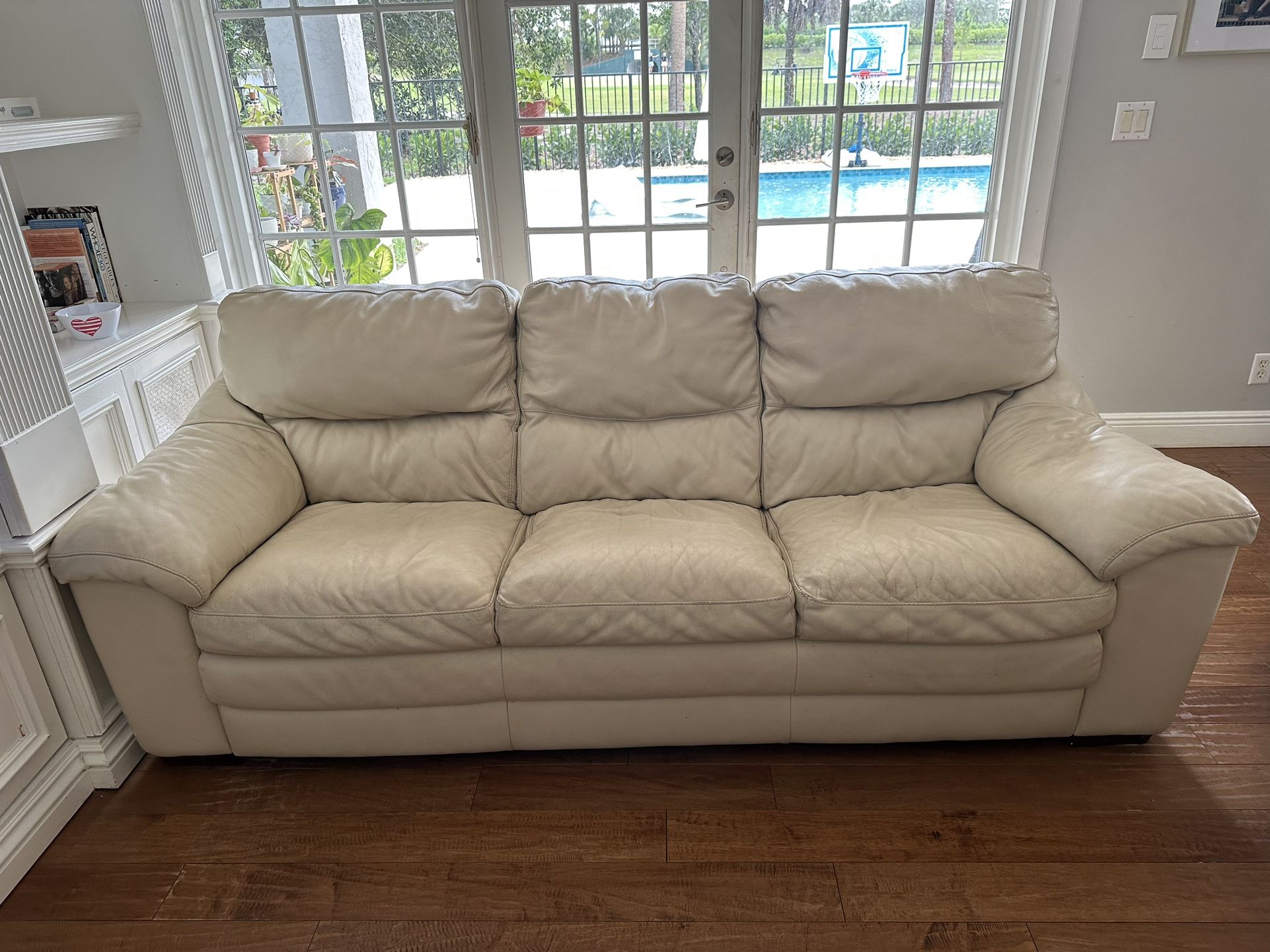 Used Leather sofa