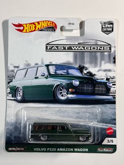 Hot Wheels Premium Volvo P220 Amazon Wagon