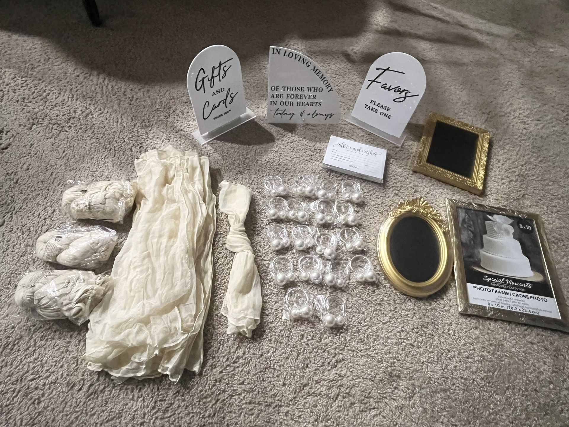 Wedding Decorations (All Brand New!)