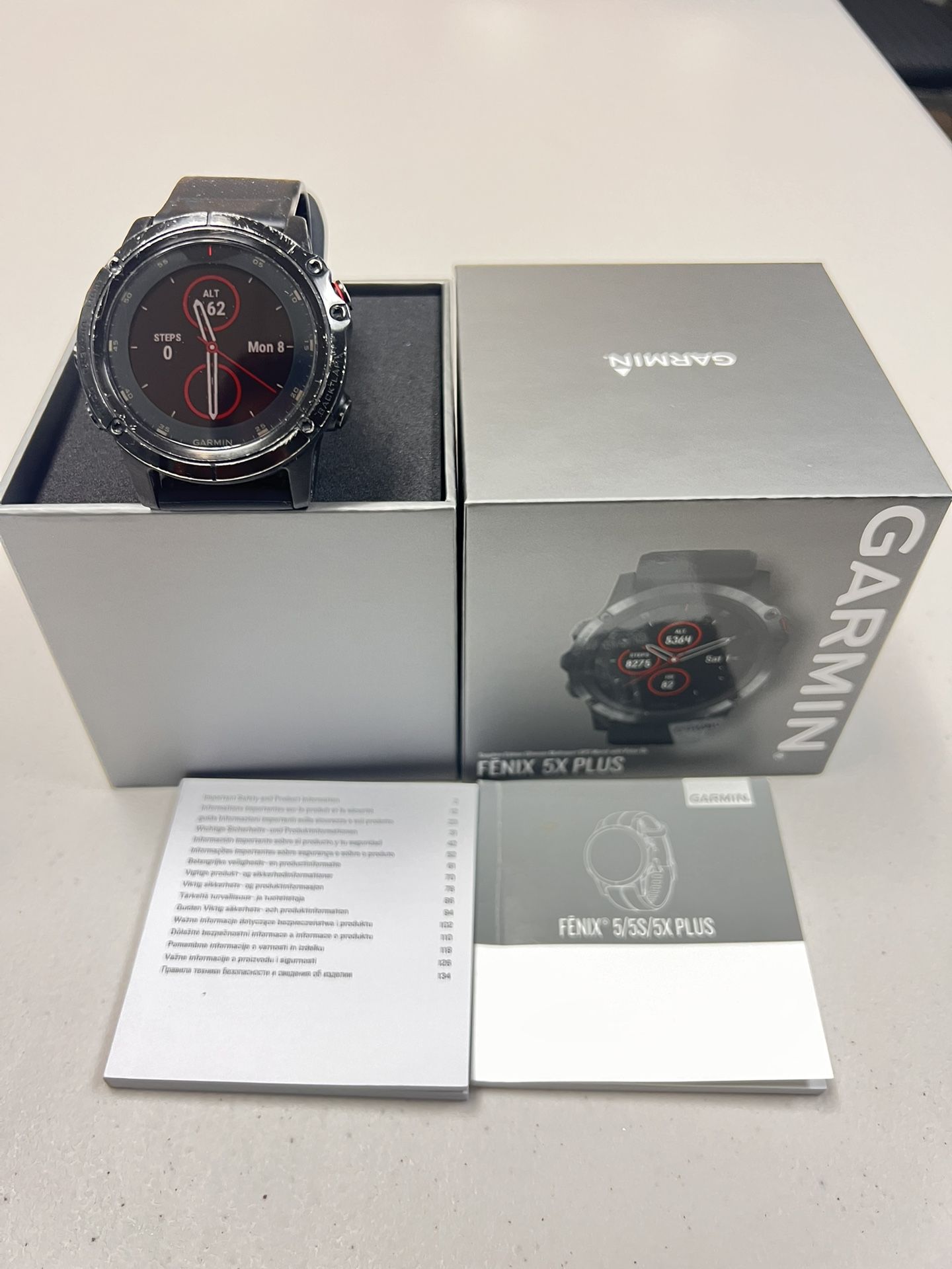 Garmin Fenix 5x Plus 51mm $130