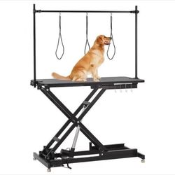 47" Electric Toilet Table for Dogs, Resistant Pet Toilet Table