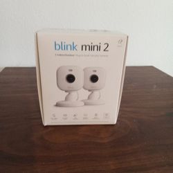 Blink Mini Security Cameras/ Comes With 2
