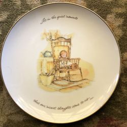 Holly Hobbie plate