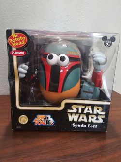Star Wars Playskool Mr. Potato Head Spuda Fett Figure 2007 NIB