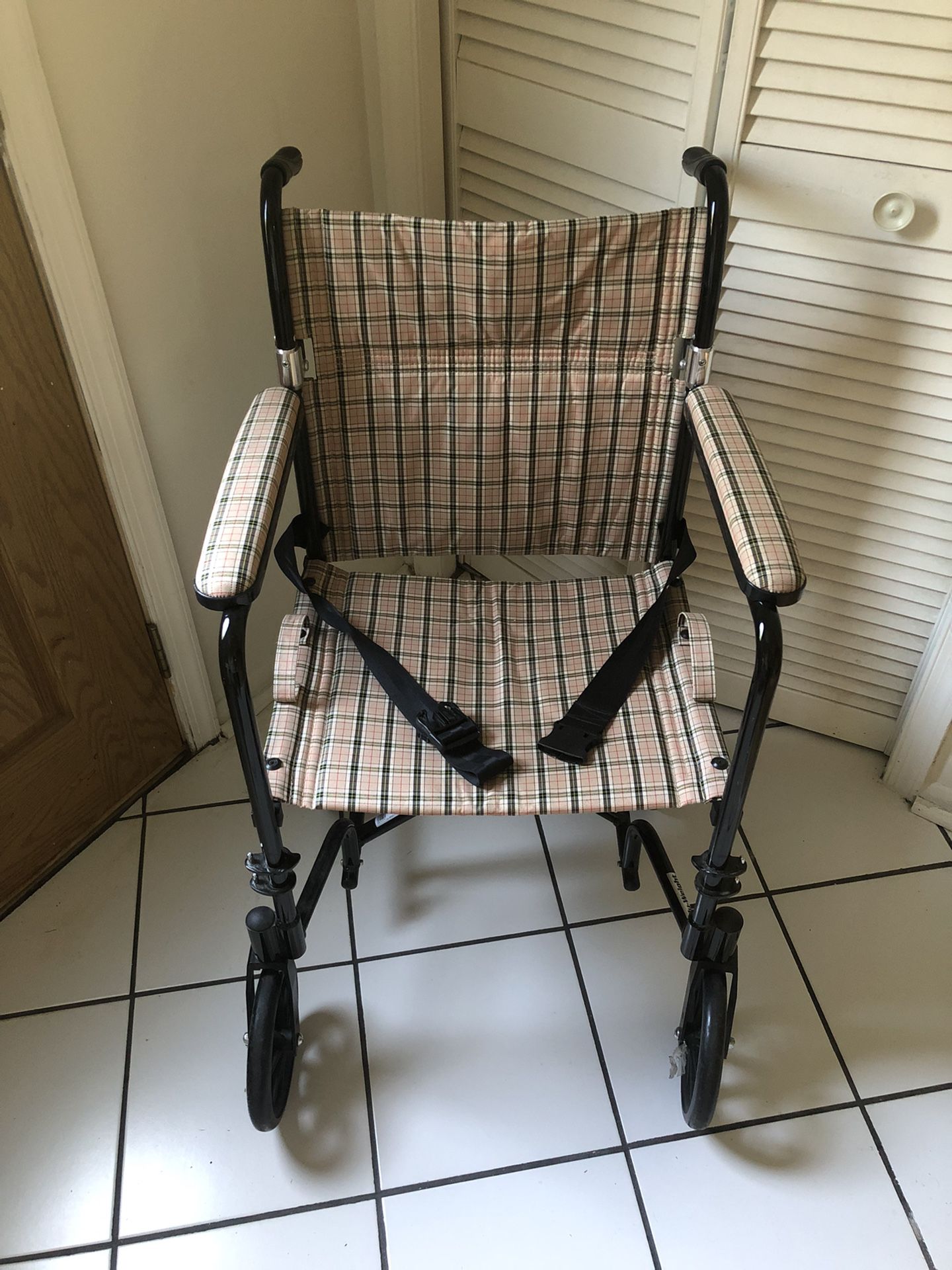 Burberry Pattern Wheelchair