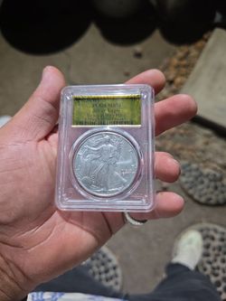 PCGS MS70 SILVER EAGLE (struck at West Point) 2023-(W)