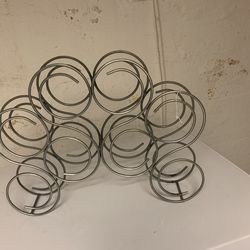 8 Bottle Wine Rack - Matte Finish 