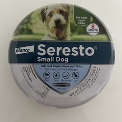 Seresto Small Dog Flea Collar - New and sealed