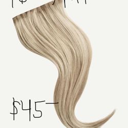 16 “ Halo Human Hair Cuticle Aligned 