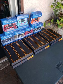 $250! Per Call of duty Edition Playstation 4 2017 1TB & 2 Controls. Has Games installed. $20 per Game. 3 for $50! 7 for $100! & $35! Per Control