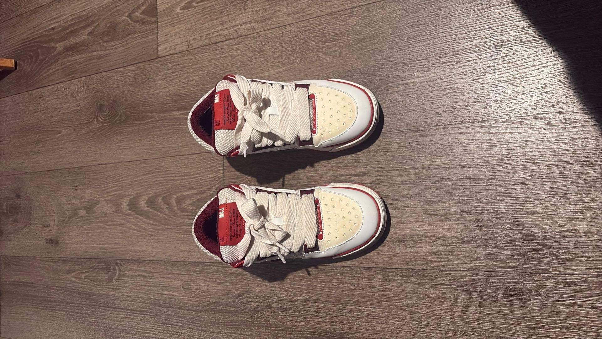 Amiri MA 1 “ White Red “