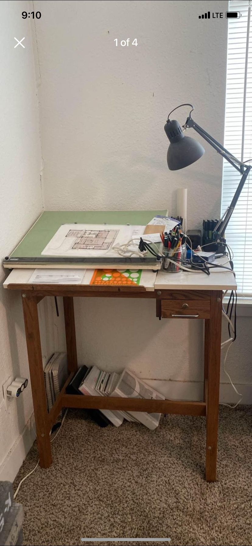 Adjustable Art Desk