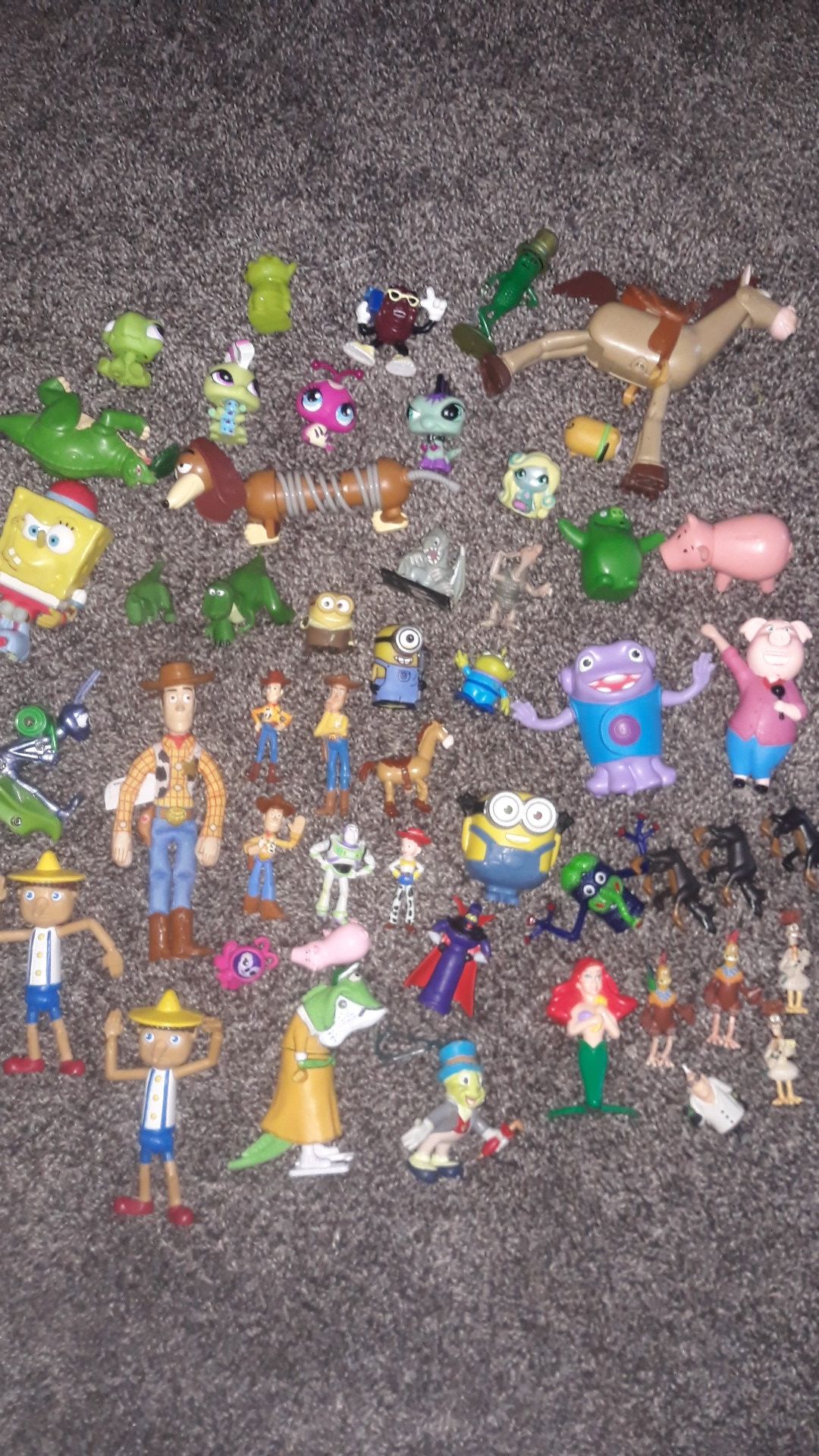 Lot of vintage rare Happy Meal toys