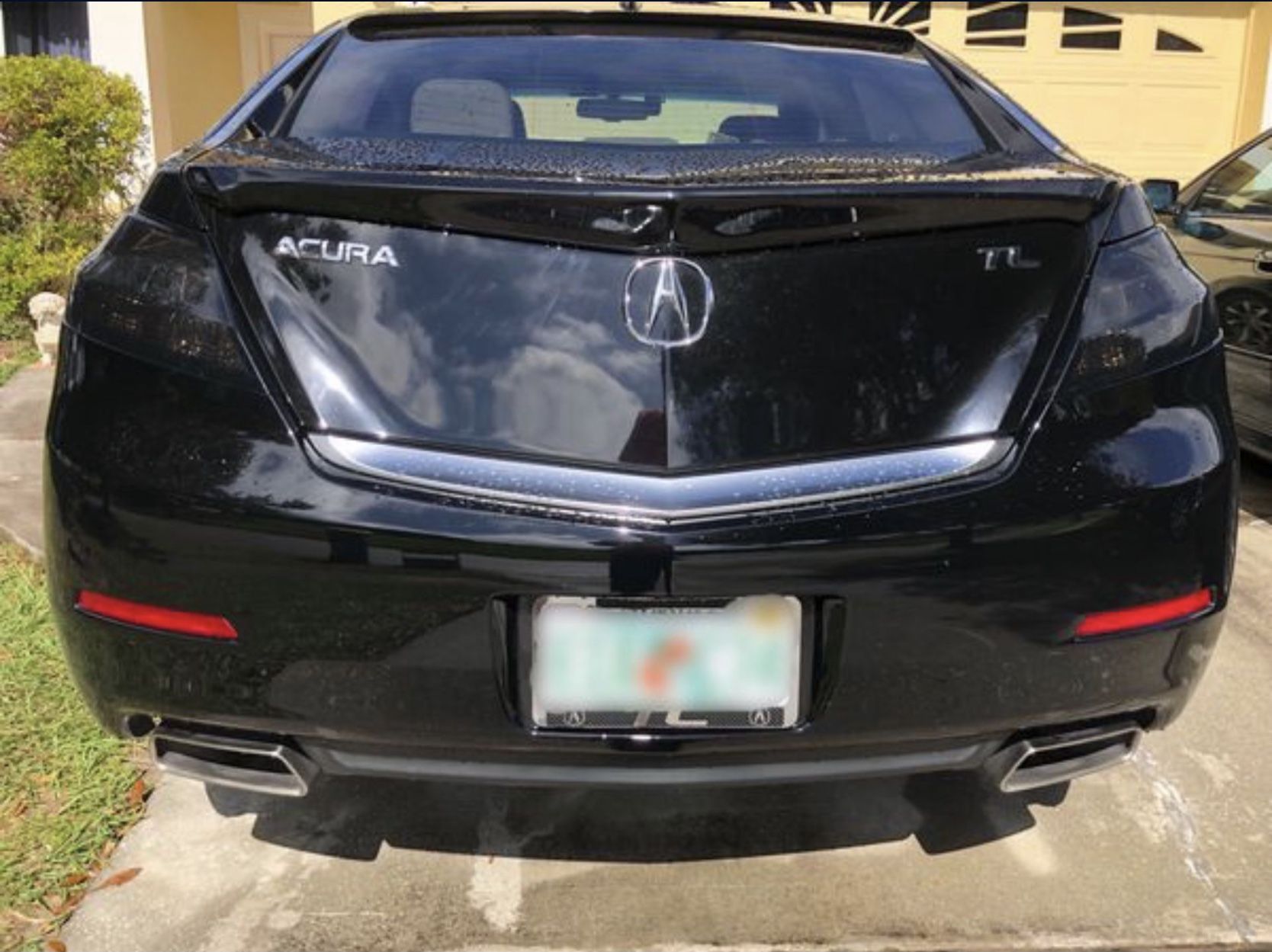 Acura TL DEPO Smoked Tail Light ONLY LED 2012-2014 