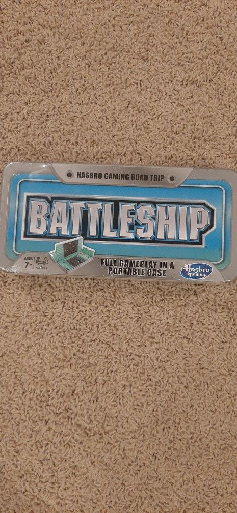 Hasbro Gaming Road Trip Battleship Travel-new