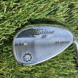 Titleist Vokey SM6 56° (08 Bounce) M Grind Wedge – Golf Pride Align Grip