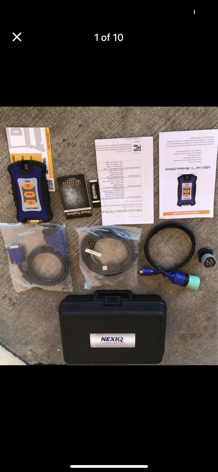  NEXIQ USB LINK 3 Diesel Diagnostic Tool