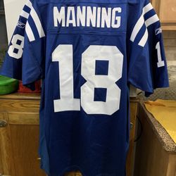 Reebok Authentic NFL Players Peyton Manning Indianapolis Colts Jersey NWT 