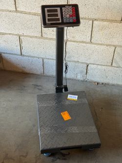 XtremepowerUS Heavy Duty Digital Platform Scale with Price Computing Display