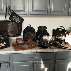 Coach Bags and Wallet Priced Individually