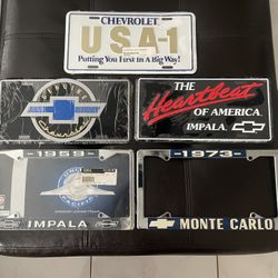 GM Plates/frames