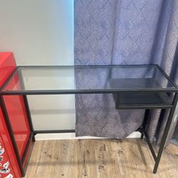 Glass Side Table