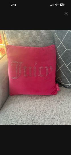 Juicy couture pillow