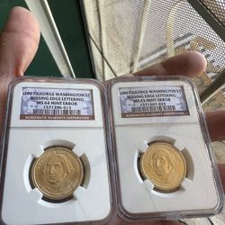 Mint Error George Washington Coins 