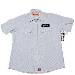 Vans x Red Kap x Suicidal Tendencies Tee Shirt XL Button Workwear T-Shirt New