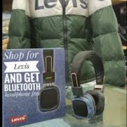Brand New Levi's Bluetooth Headphones 