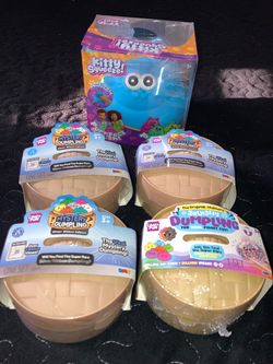 Mystery dumplings and squishy toys
