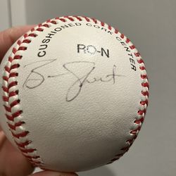 Ben Sheets Signed Baseball
