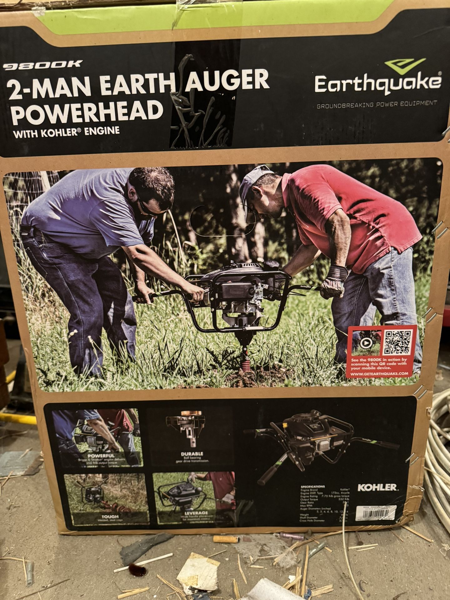 AUGER - Earthquake 9800K NEW IN BOX