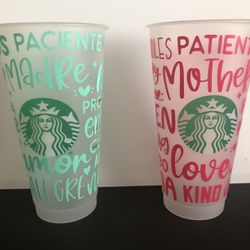 Custom Starbucks Cup