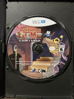 Adventure Time: Explore the Dungeon (Nintendo Wii U, 2013) Disc Only