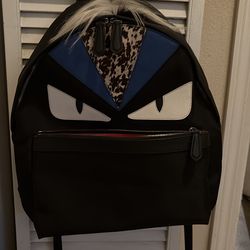 Fendi monster backpack