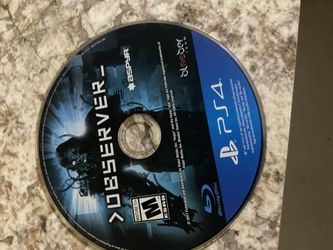 Observer PS4 amazing cyberpunk game