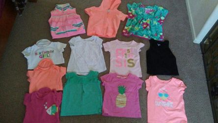 18 months girl shirts