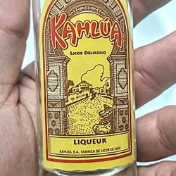 Kahlua Licor Delicioso Liqueur 4” Tall Shot Glass