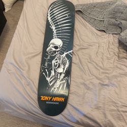 Signed Tony Hawk Skate board 