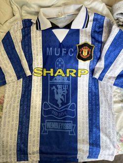 Vintage 90s Manchester United Soccer Jersey