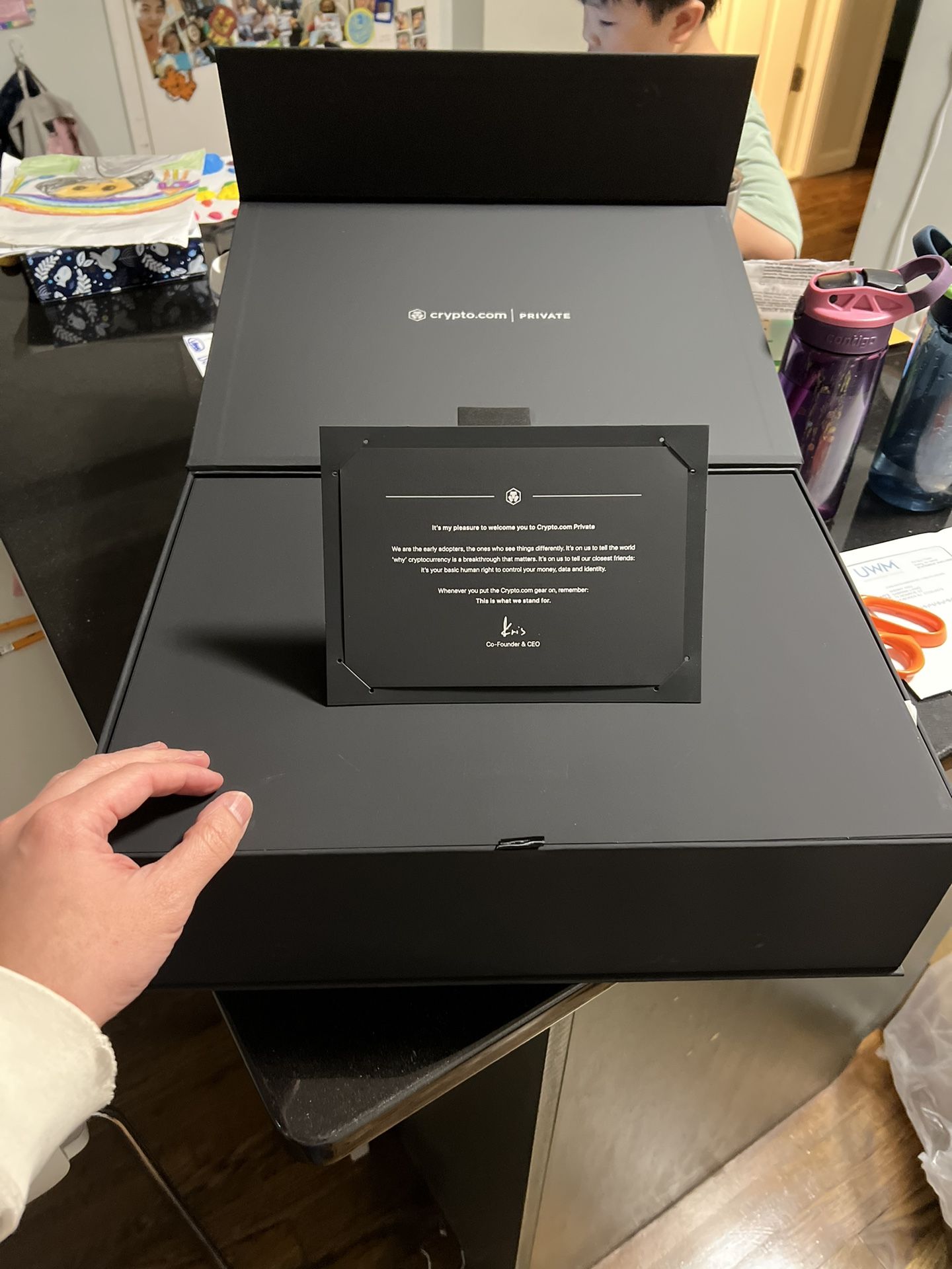 Rare https://.com/redirect/?o=Q3J5cHRvLmNvbQ== Cdc Collectible In Box  Private Swag