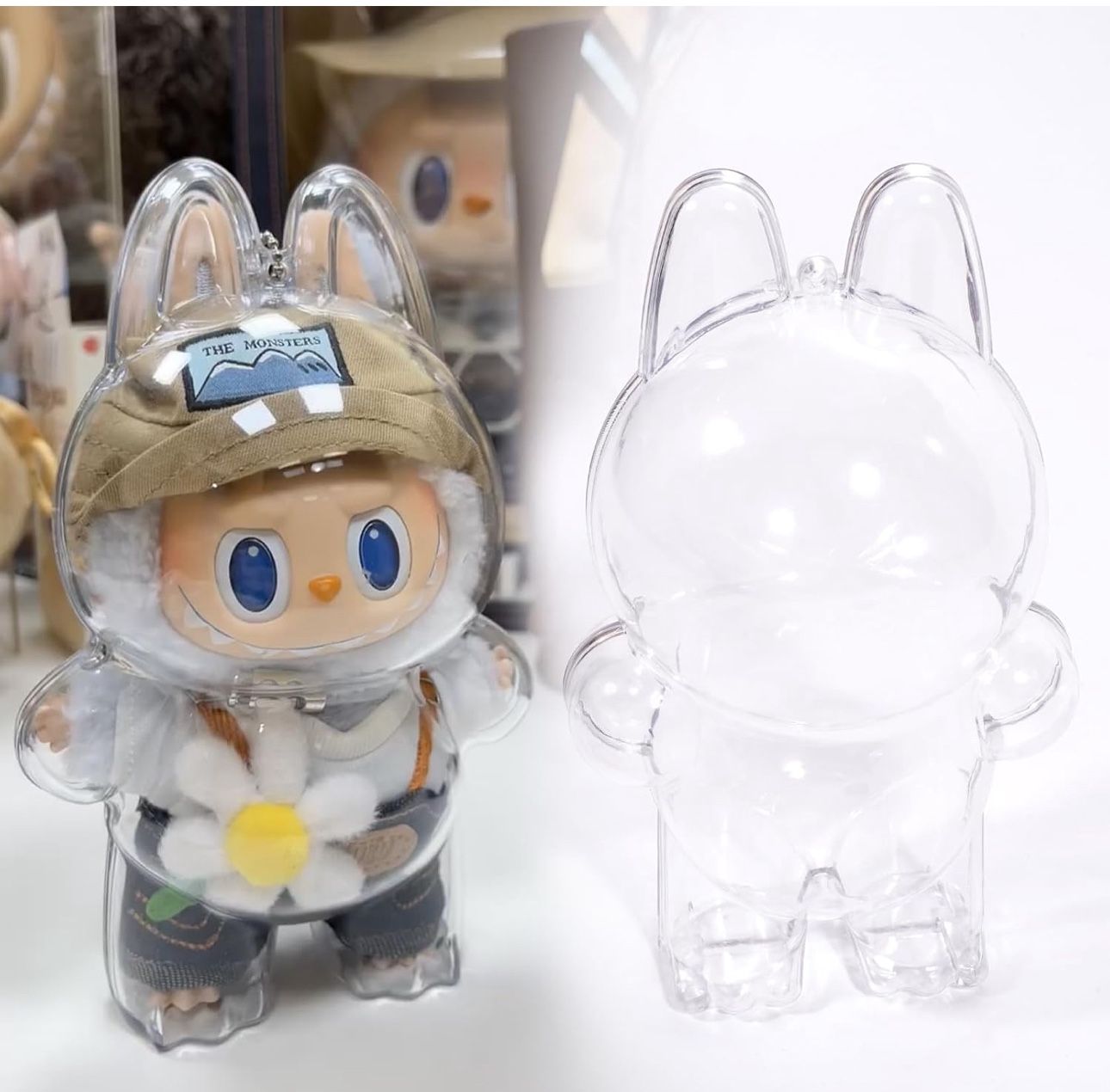 Protective Case for LABUBU The Monsters Exciting Macaron (no included Labubu)