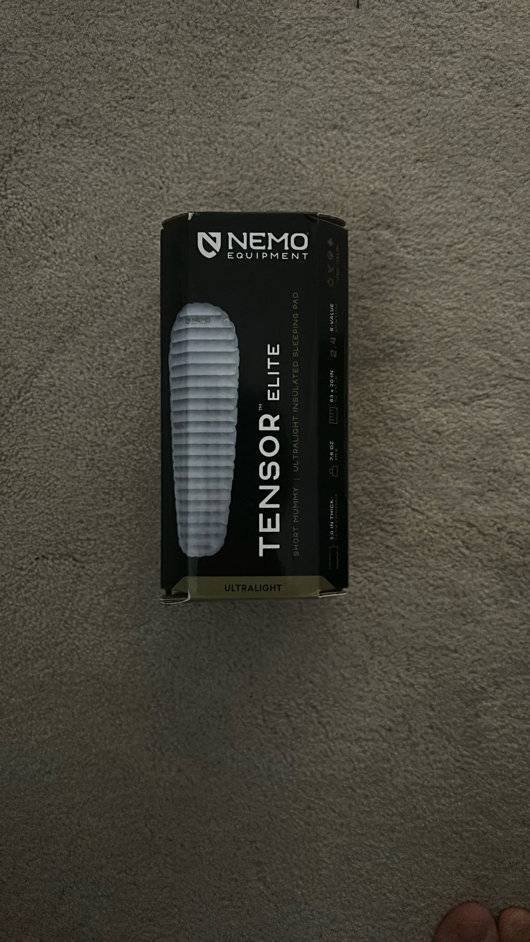 Nemo Tensor Elite Ultralight Short Mummy Sleeping Pad