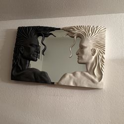 1980s vintage mirror 