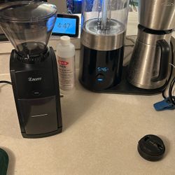 Oxo Coffee Machine And Encore Baratza Grinder