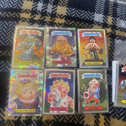 Garbage Pail Kids Refractor Lot Of 6 Cards